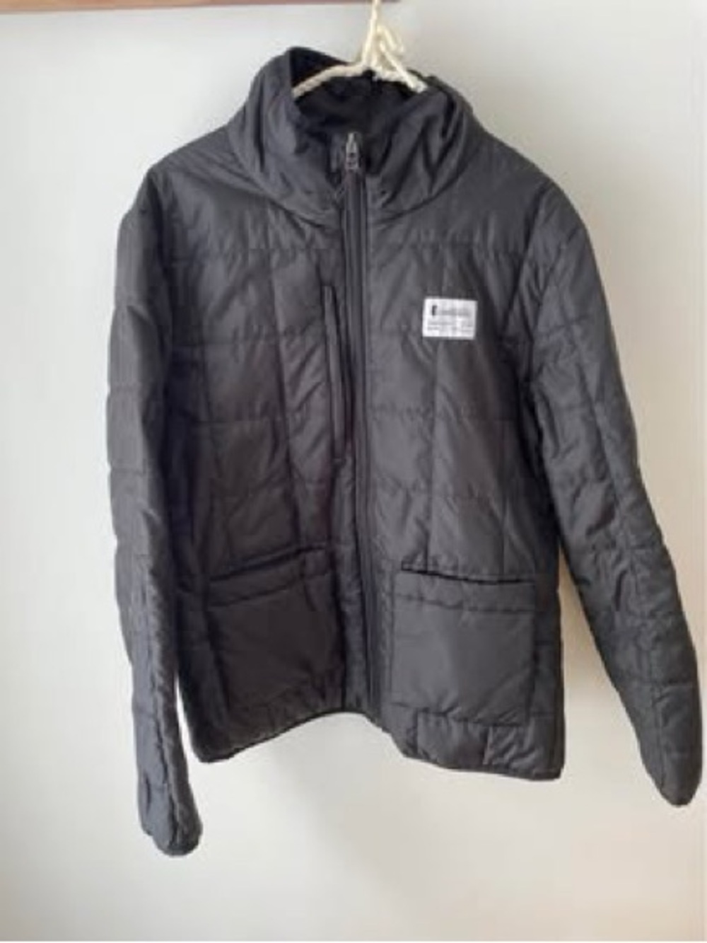 Men's cotopaxi Black Quilted Lightweight Jacket - 2 sides!